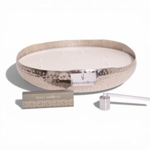 Luxury Candle Gift Set - Silver Glow